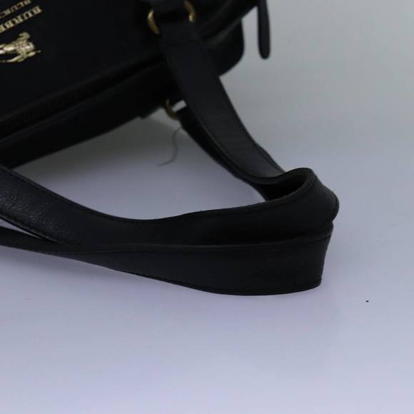 BURBERRY Blue Label Tote Bag Nylon Black Auth bs14565 - Picture 7 of 16